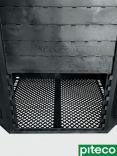 Компостер Piteco Module с крышкой 800 чёрный, Артикул: K11082