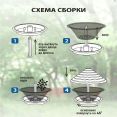 Кормушка для птиц Ornito, оранжевый Артикул: КП01-О