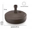 Основание для садового, пляжного зонта Prosperplast UMBRELLA BASE MPOR-440U - венге